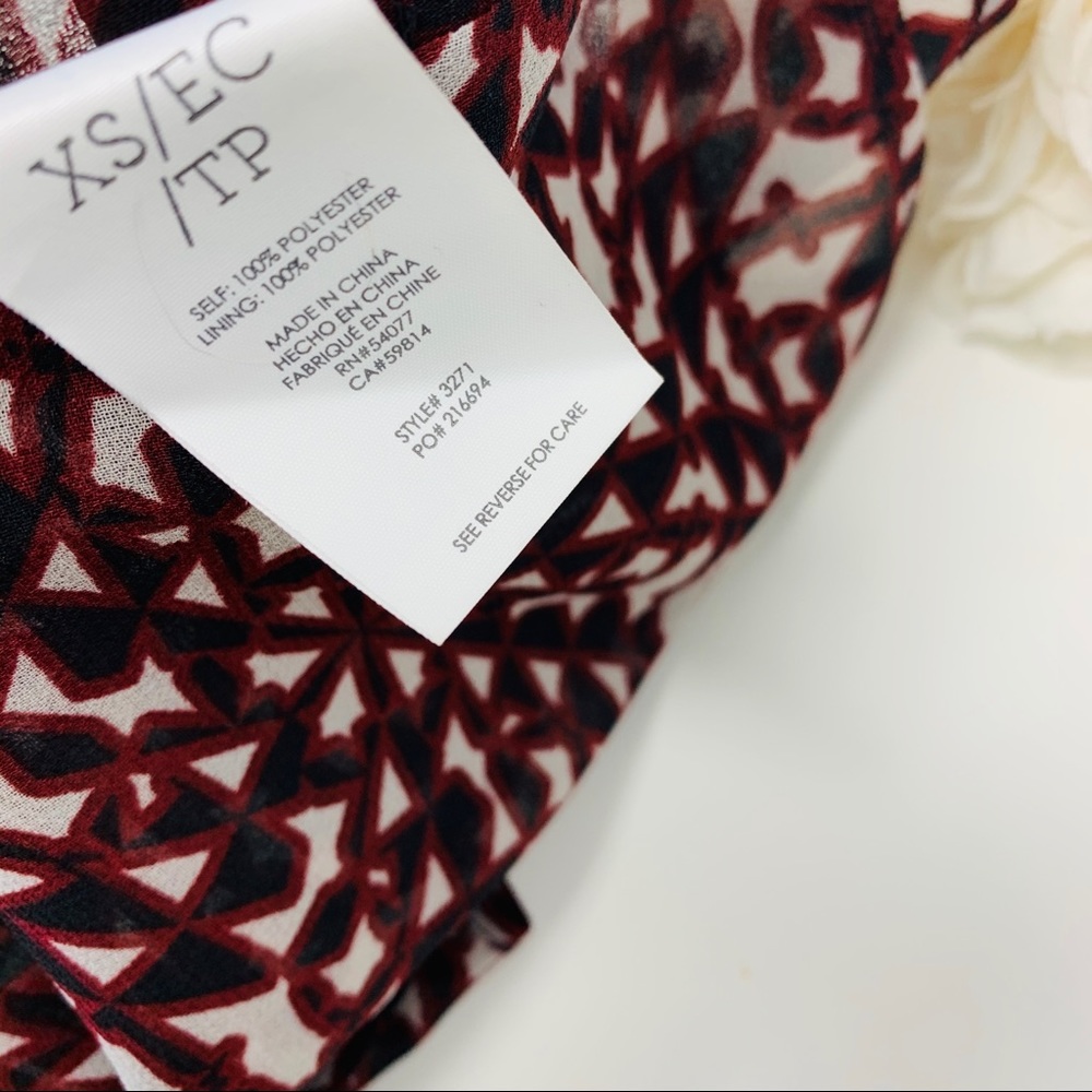 CAbi Drop neck Venus Blouse Top - Picture 8 of 10